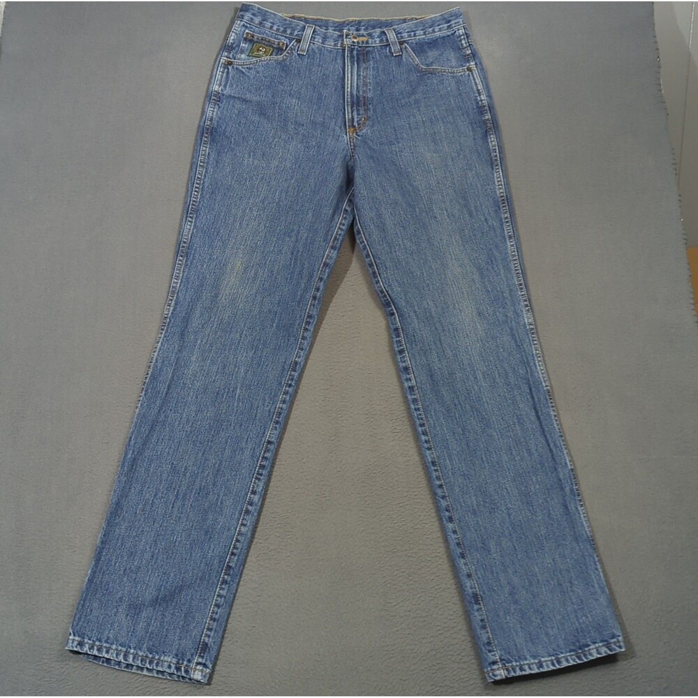 Cinch Jeans Men's 34x36 Blue Western Denim Green Label Cowboy Rodeo